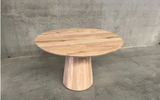 Ronde eiken tafel Liège